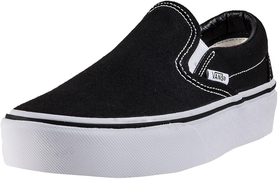 vans womens slip on platform