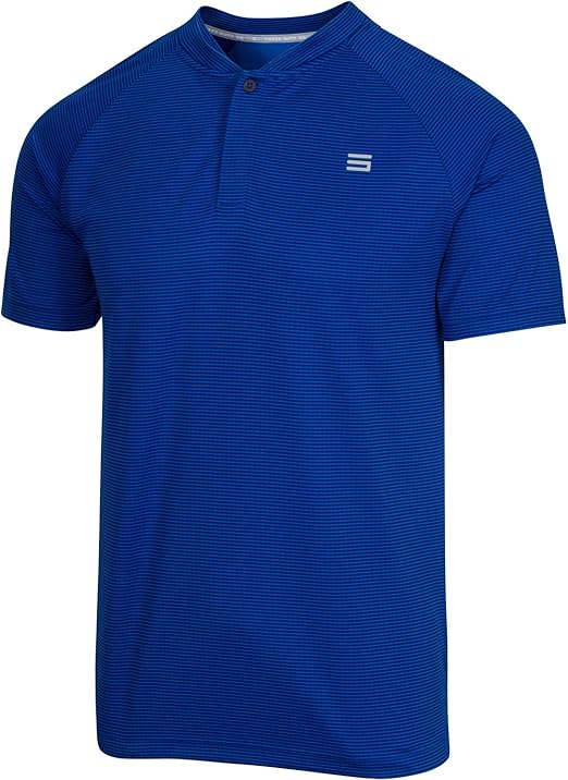 Three Sixty Six Collarless Golf Shirts for Men Men’s