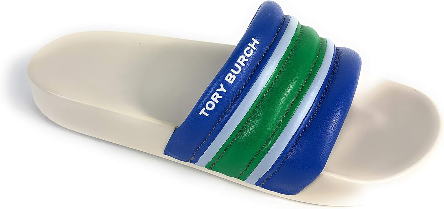 tory burch striped slide