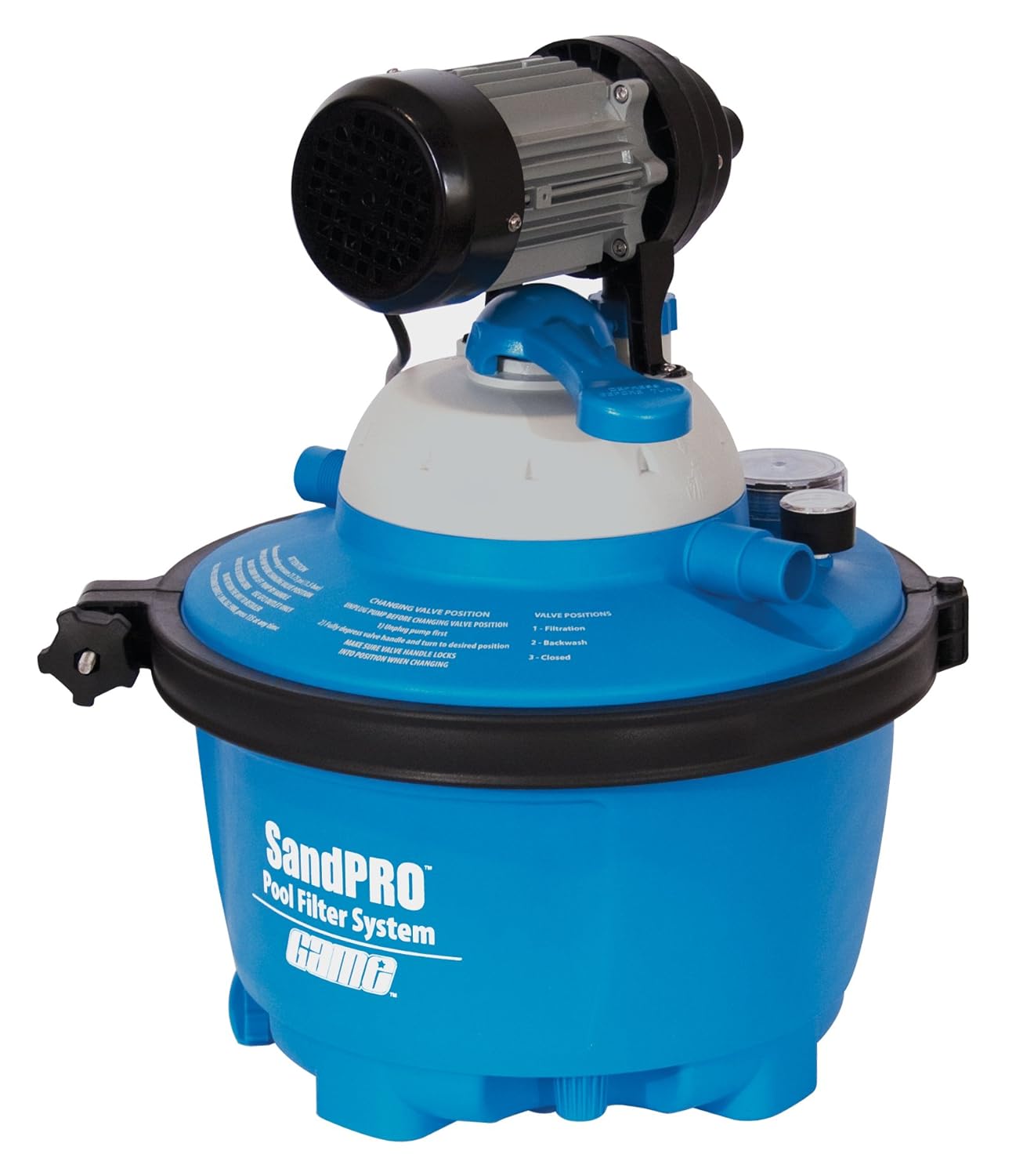 Amazon.com : GAME 4515 SandPro ES - Above Ground Pool Sand Filter (Older  Model) : Swimming Pool Sand Filters : Garden & Outdoor