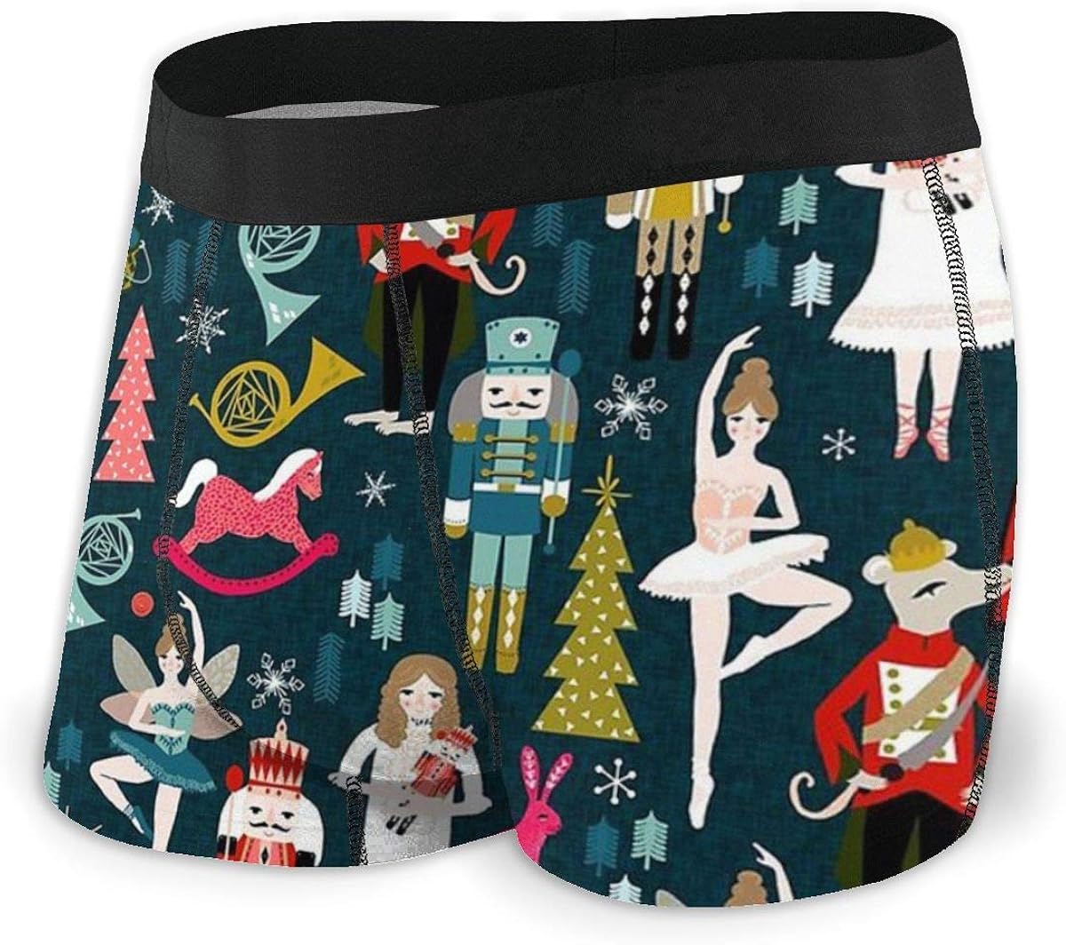 Dydan Tne Nutcracker Ballet by Andrea Lauren Men's Stretch Boxer Briefs