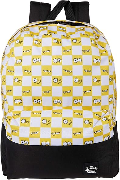 Amazon バンズ レディース バックパック リュックサック Vans X The Simpsons Check Eyes Backpack 並行輸入品 Vans バンズ タウンリュック ビジネスリュック