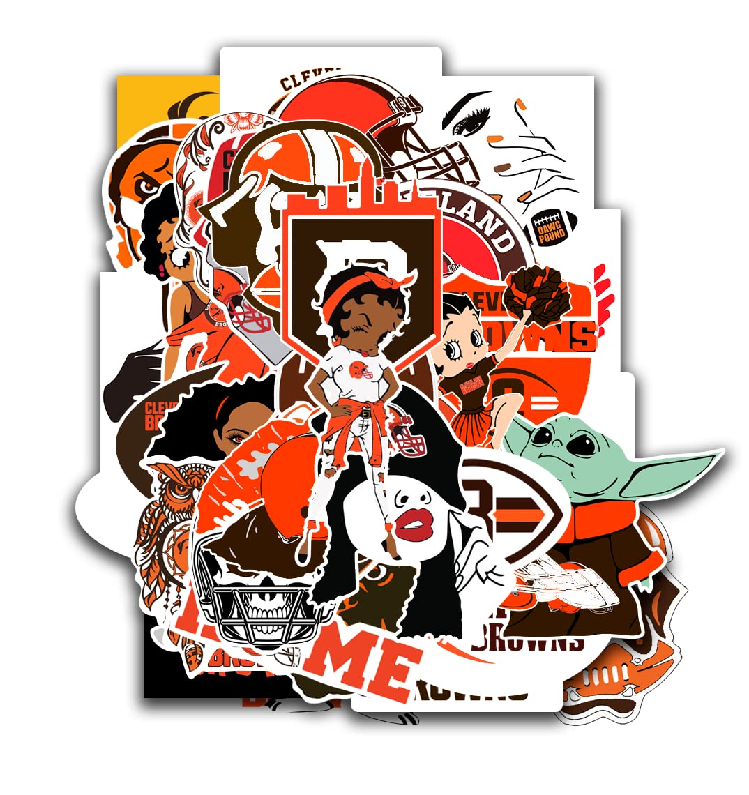 Photo 1 of 42 PCS American Football Rugby Stickers for Water Bottle, Laptop, Bicycle, Computer, Motorcycle, Travel Case, Car Decal Decoration Sticker 2-2.5 inches