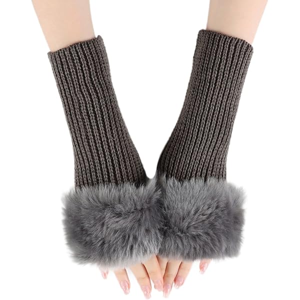 小物 Fluffy Arm Warmer Zcargel Fluffy Hand Muff, Plush Warmer Arm Thickened Warm