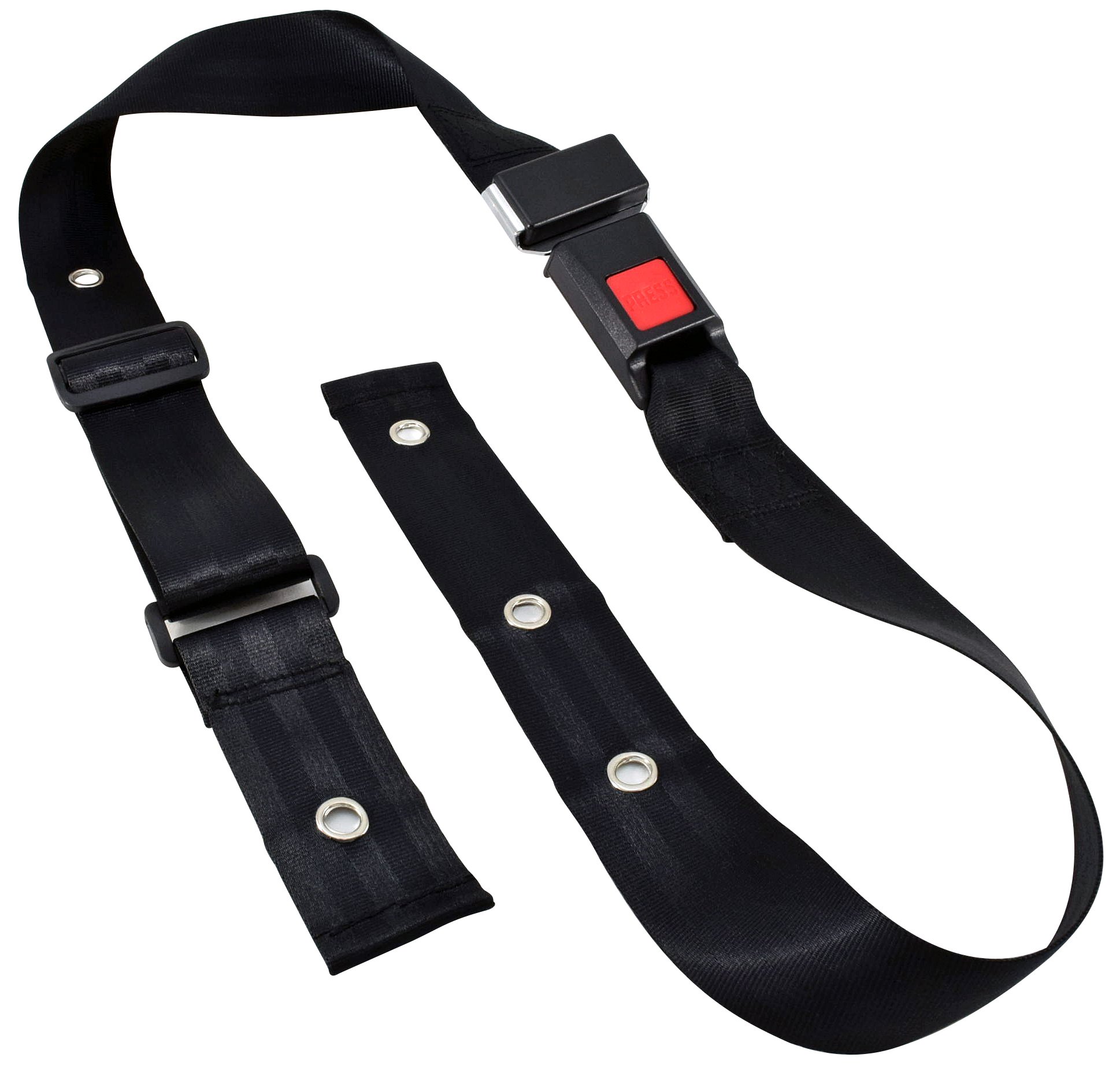 Secure Quick Release Wheelchair Seat Belt with Auto Style Buckle