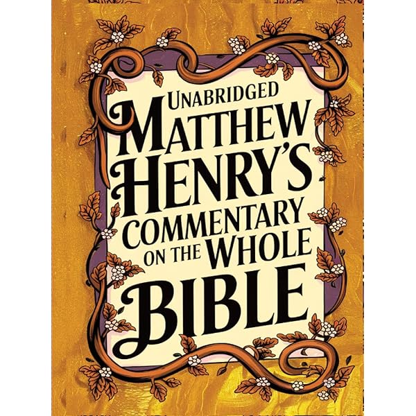 Zondervan NIV Matthew Henry Commentary: Henry, Matthew