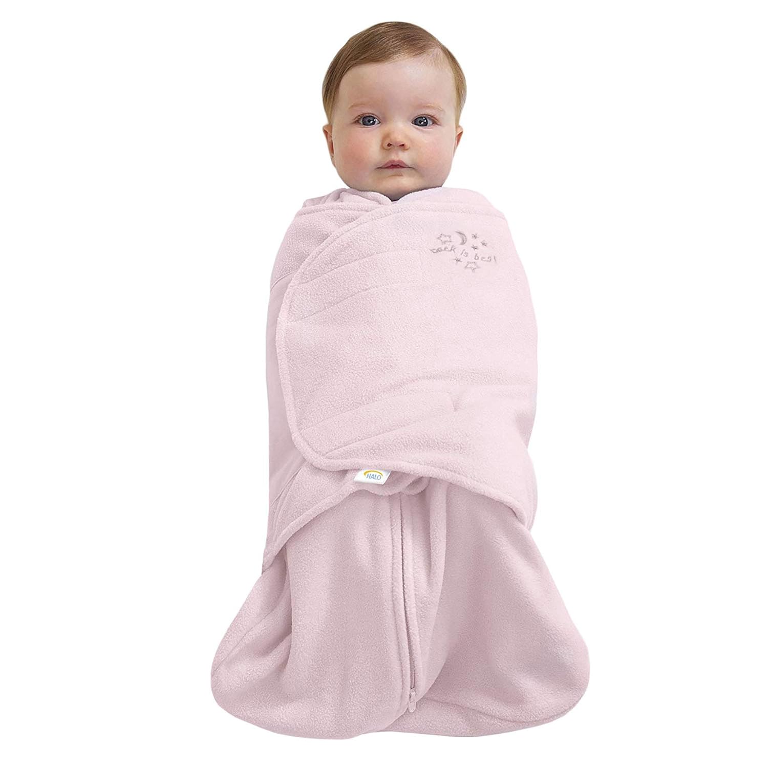 halo sleep sack pink