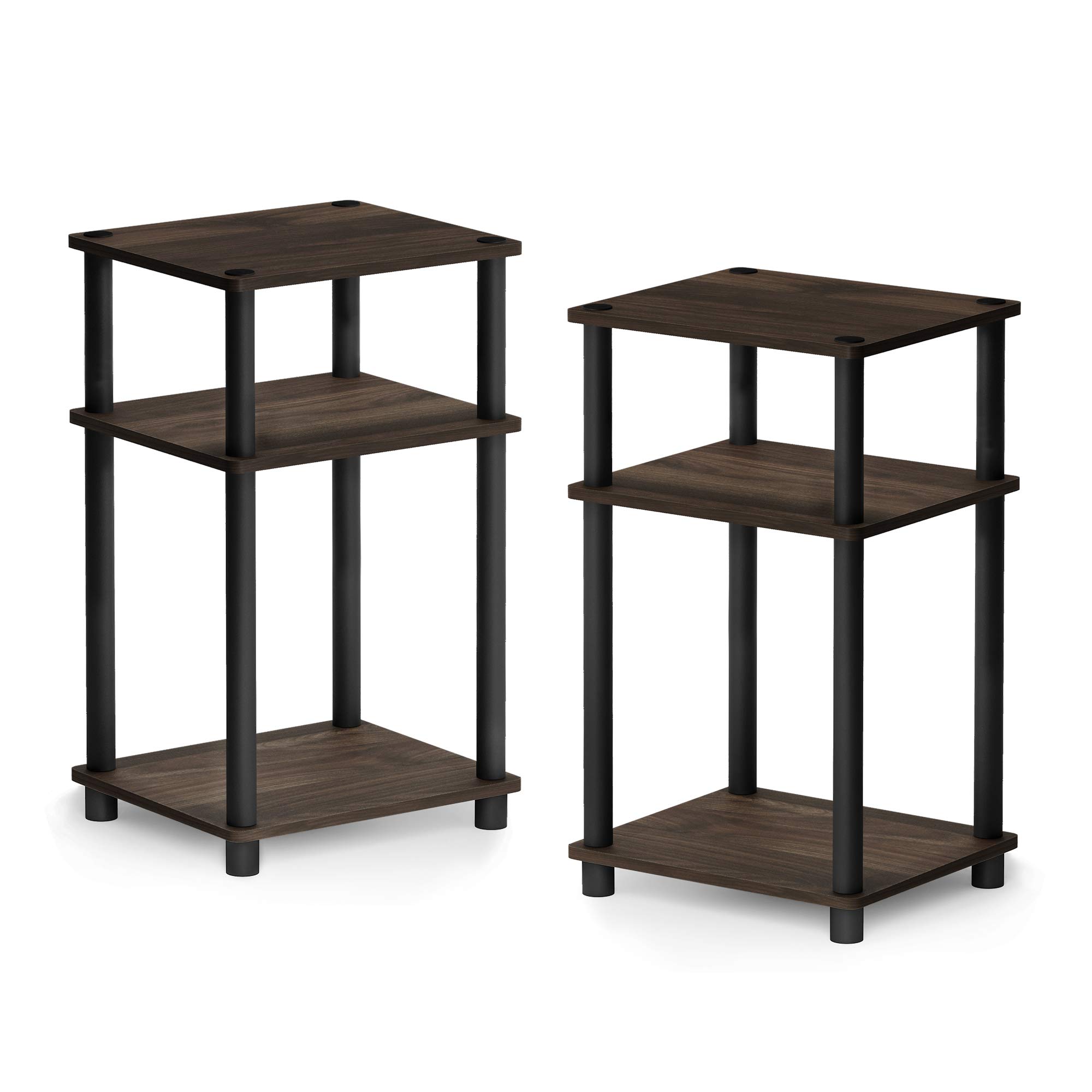 Furinno Just 3-Tier Turn-N-Tube End Table
