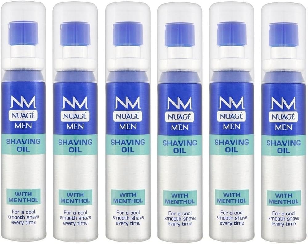 NUAGÉ Nuage Men Shaving Oil Menthol 25ml x6 Pack