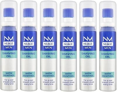 NUAGÉ Nuage Men Shaving Oil Menthol 25ml x6 Pack