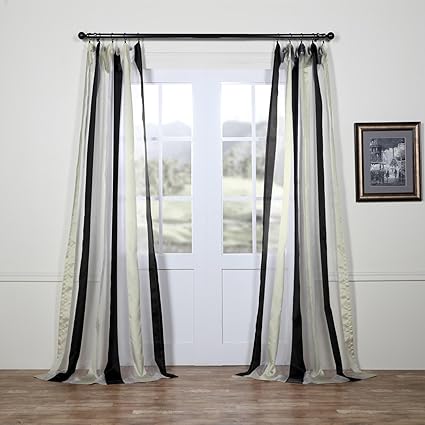 Amazon Com Half Price Drapes Shch Ocs173d 84 Organza Vertical