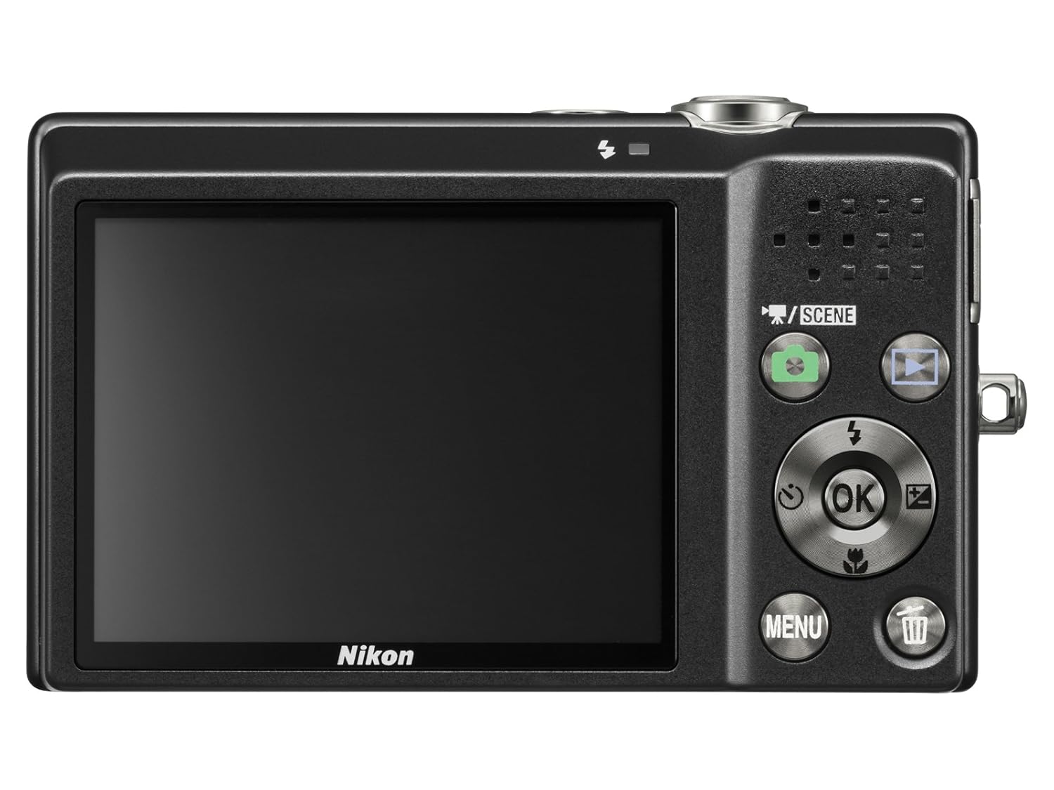 Amazon.com : Nikon Coolpix S570 12MP Digital Camera with 5x Wide Angle  Optical Vibration Reduction (VR) Zoom and 2.7-Inch LCD (Black) (OLD MODEL)  : Point ...