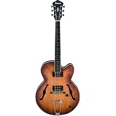 Ibanez Artcore AF55 Hollowbody Electric Guitar - Tobacco Flat | Hollow-body linden construction with Infinity R pickups and ART-ST bridge for jazz, blues and rock