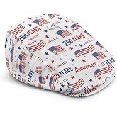 Garronmavis America's 250th Anniversary Newsboy Cap for Men Irish Gatsby Flat Cap