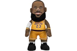 Bleacher Creatures Los Angeles Lakers Lebron James 10" NBA Plush Figure - A Legend for Play or Display