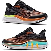 OrthoComfoot Men's Orthopedic Plantar Fasciitis Sneakers: Comfortable High Arch Support Running Shoes for Walking, Lightweight Casual Tennis Shoes, Relief Flat Feet, Heel Pain