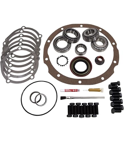 2 Kits) Axle Bearing & Seal Kit fits Bobcat 6658228 LM104949 LM104911