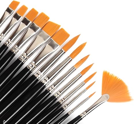 Nylon Professional Paint Brushes 