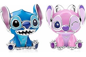 MSPOVOF Animal Flower Heart Charms,Bead for Bracelets and Necklaces,S925 Sterling Silver Charms,For Women Jewelry Present