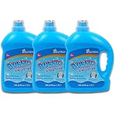 MorTime 3 Bottles Bubble Solution Refills, 3 L/101 OZ (up to 7.5 Gallon) Concentrated Bubble Solution Refill for Bubble Wands, Bubble Machines and Blowers