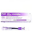 Pentel Refill Ink For EnerGel Gel Pen, (0.5mm) Needle Tip, Violet Ink, Box of 12 (LRN5-V)