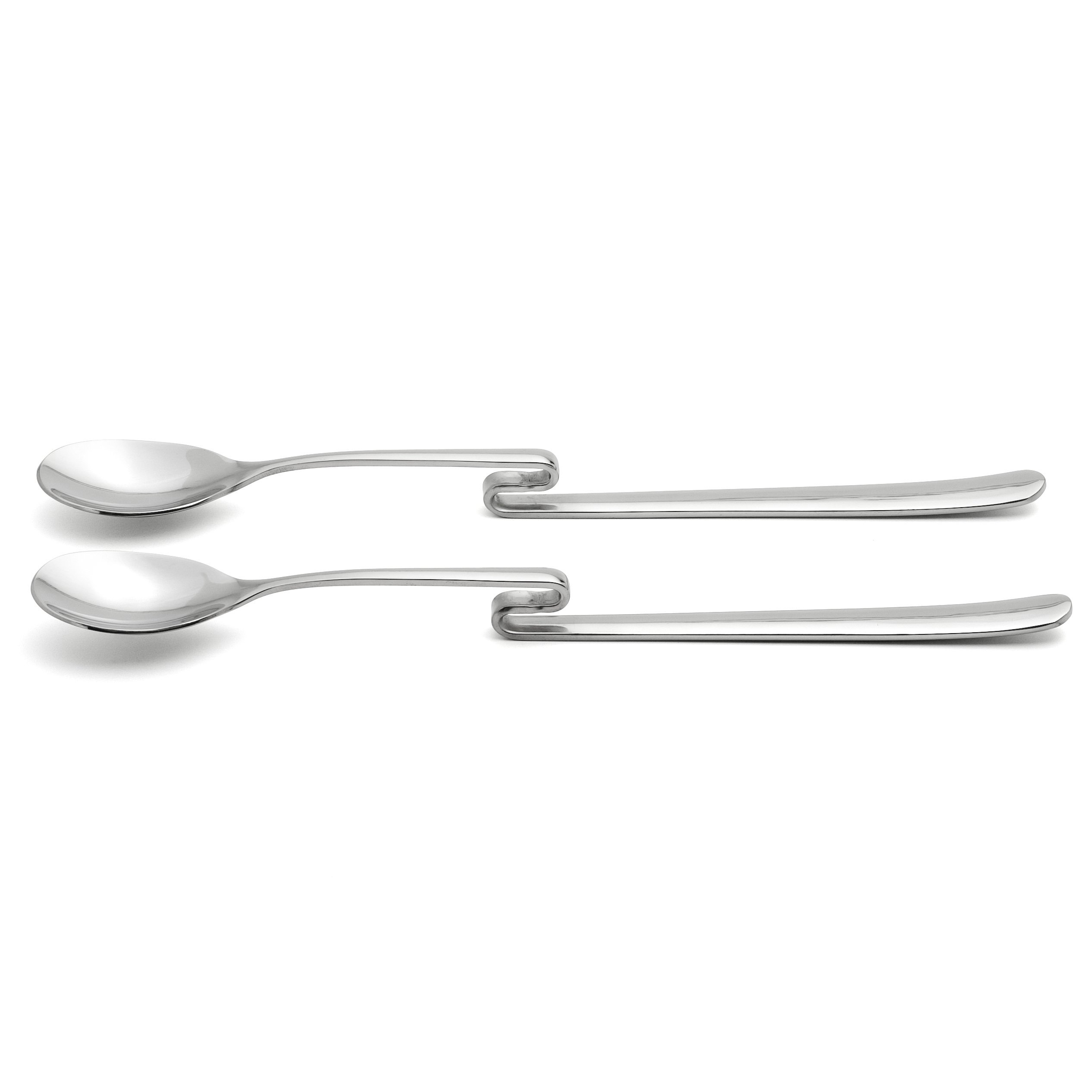 Weis Jam Spoon Set, Stainless Steel, Silver, 21.5 x 3 x 2 cm