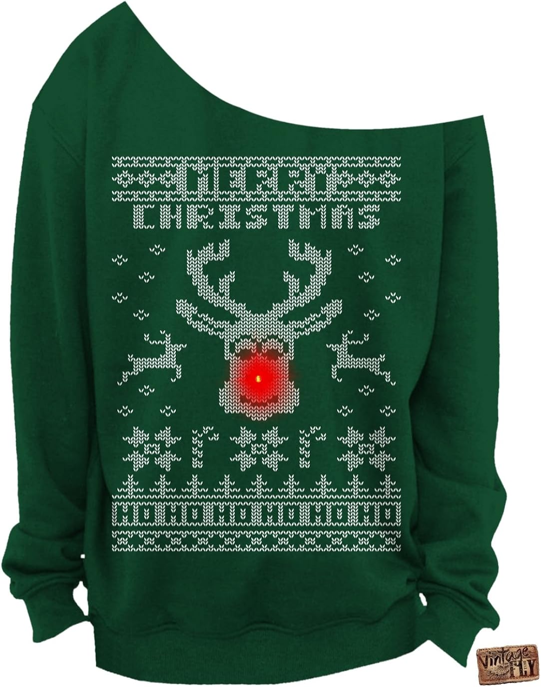 Ugly Christmas Sweater Rudolph 