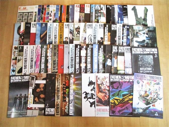 Amazon Mr Children ファンクラブ会報 Father Mother No 3 75 完全揃い計75冊セット グッズ アニメ 萌えグッズ 通販