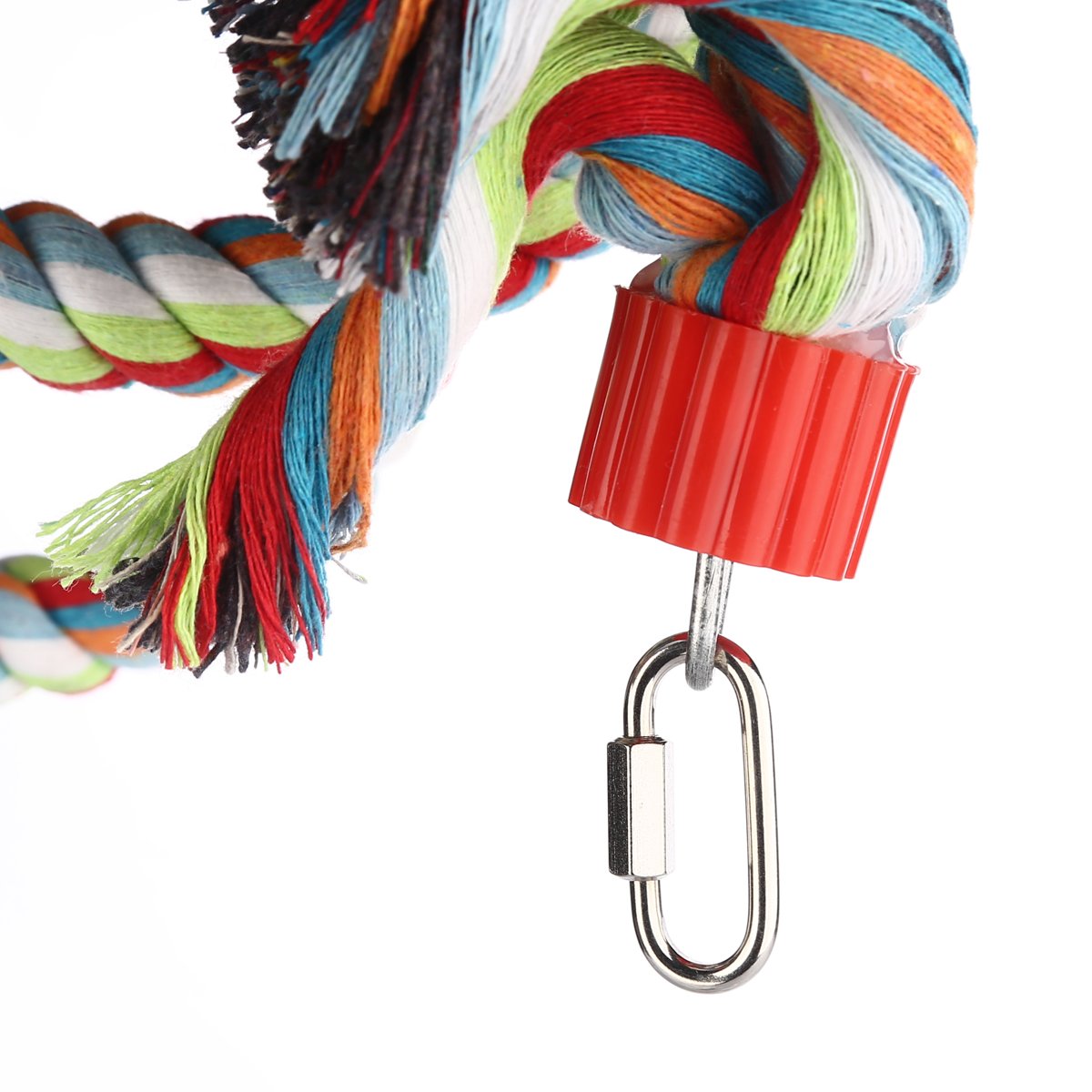 Parrot Bird Toys Large 63 Inch Rope Bungee Climbing Ropes Swing Chewing