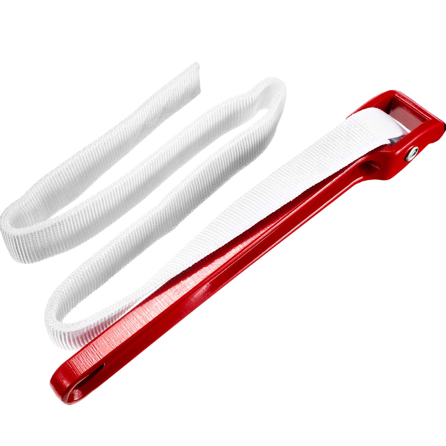 Photo 1 of *STRAP NOT INCLUDED* Mudder 12 Inch Strap Wrench Pipe Nylon Strap Wrench Oil Filter Handle Nylon Belt Anti-sliding Fixed Hand Tool