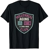 Retro Nostalgia Design for Millennials, Funny Aging Humor T-Shirt