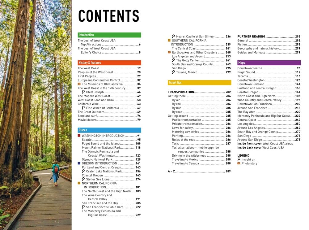 Insight Guides West Coast USA: Travel Guide with eBook (Insight Guides Main Series)