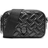 Kurt Geiger London Kensington Leather Camera Crossbody Bag | Top zip closure