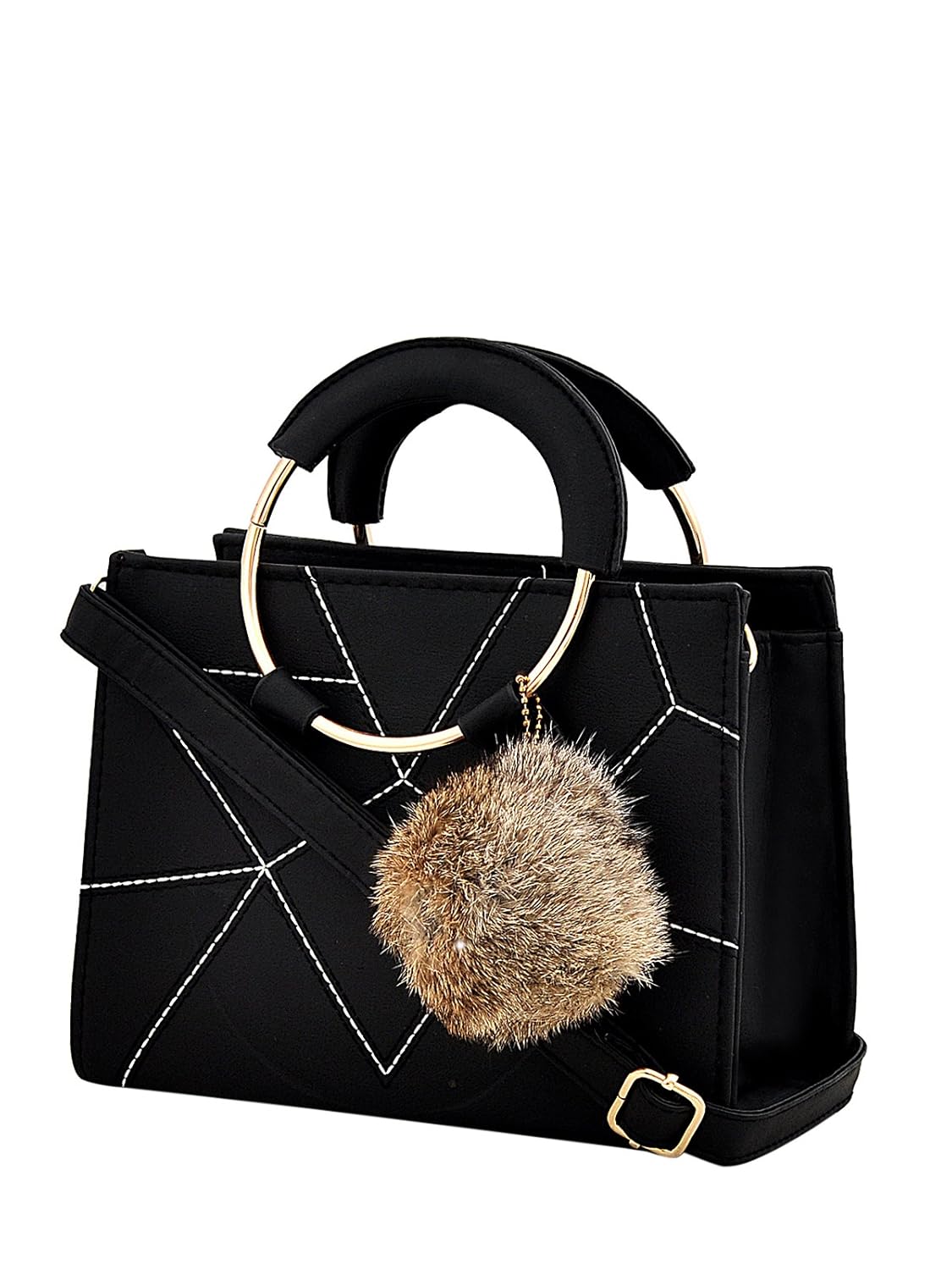 mark & keith women black handbag(mbg 0487 bk)