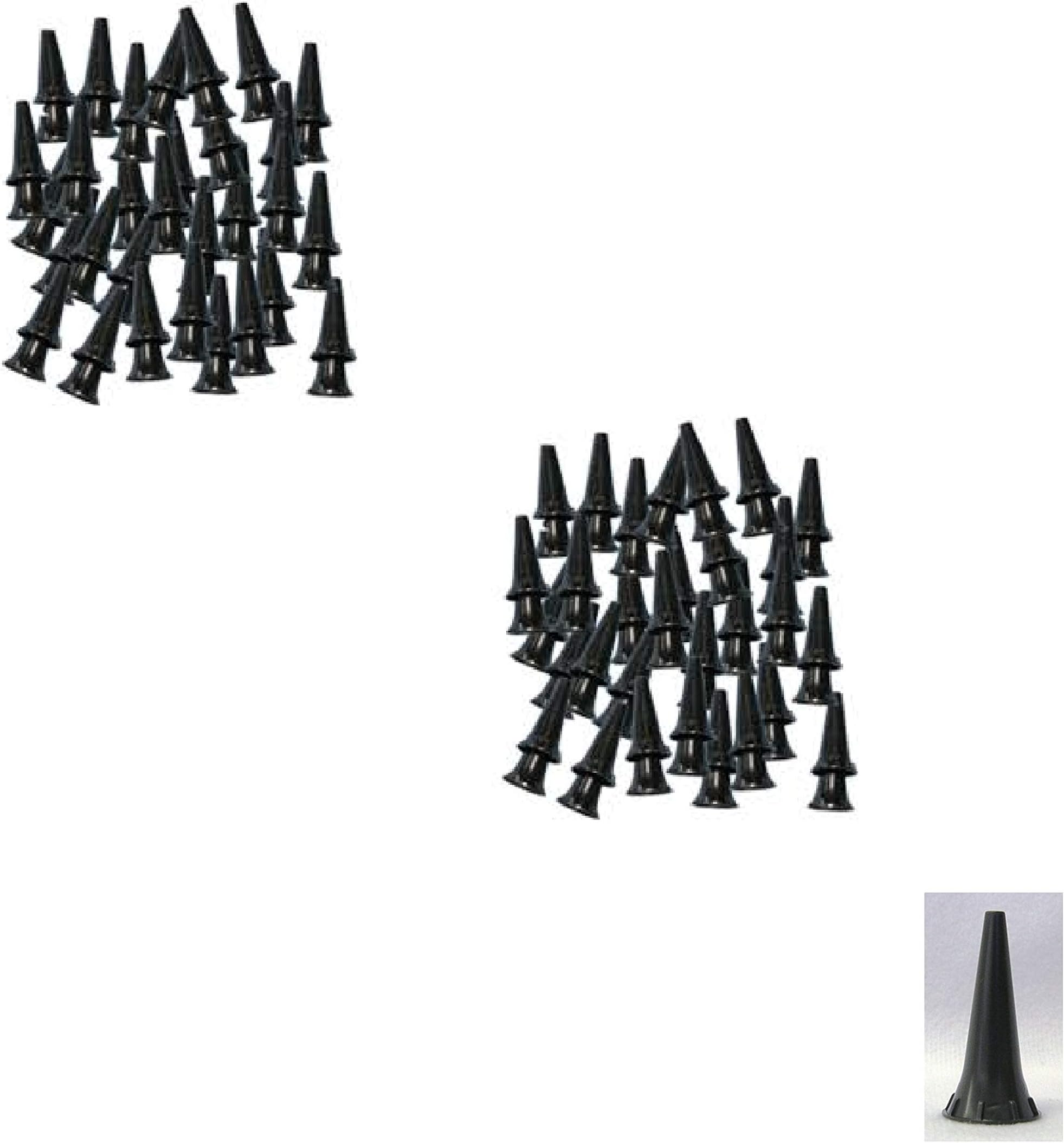 Heine Otoscope Tips 2.5 Mm - 2 Pack (50 Count)