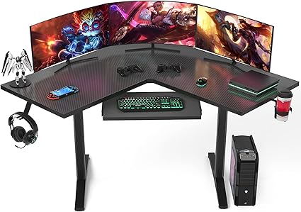 Ecoprsio L Shaped Gaming Desk