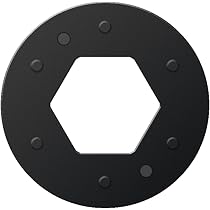 3-1/8 Inch Semicircle Blade Rockwell Sonicrafter HSS Semicircle Saw Blade - 3-1/8 Inch Universal Fit For Multi-Material Cutting Oscillating Saw Blades
