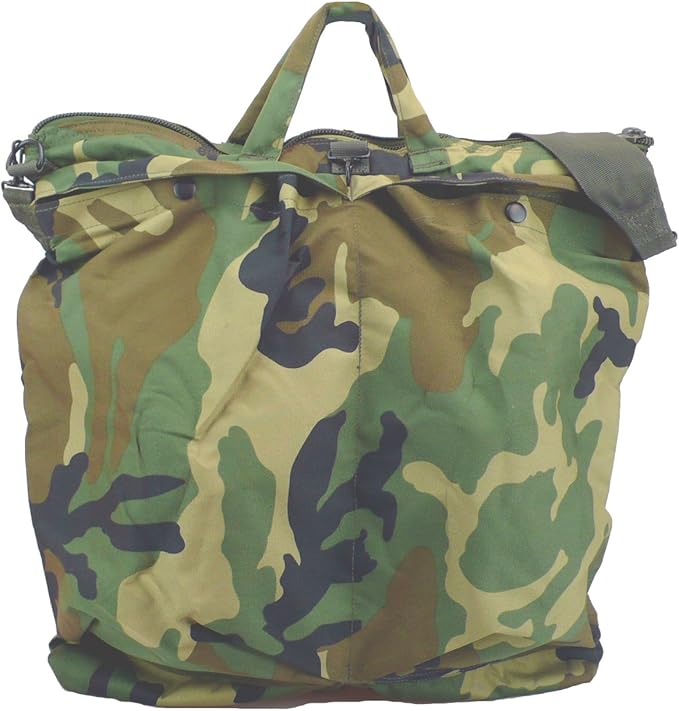 Flight Helmet Bag Woodland Sizecm 43 x cm 47 Amazon.co.uk Sports