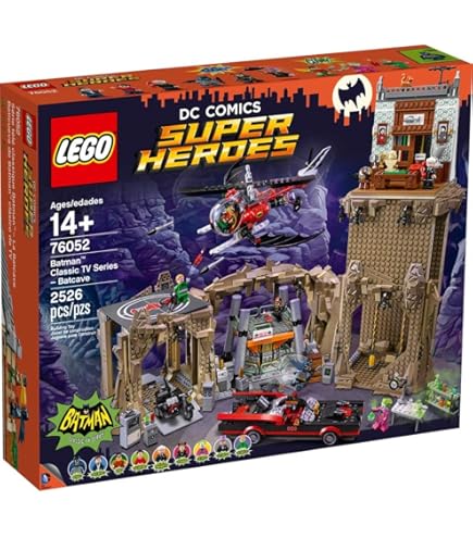 Amazon.com: LEGO Super Heroes The Batcave 6860 : Toys & Games