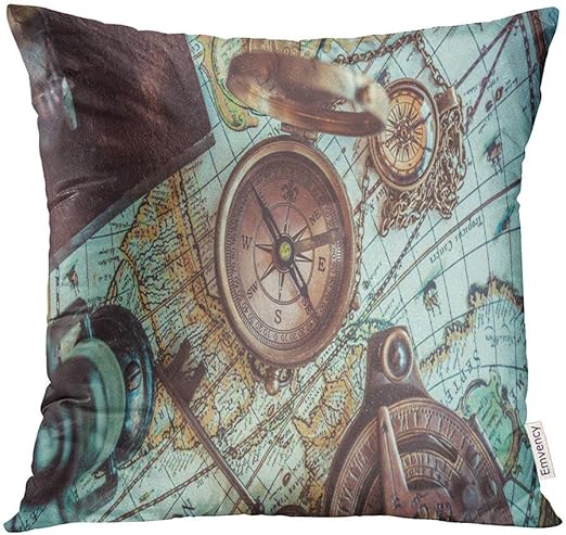 Amazon Com Emvency Decorative Throw Pillow Covers Editorial Retro
