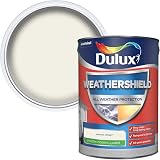 Dulux Weathershield Smooth Masonry Paint Jasmine White 5L