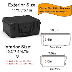 Ant Mag Waterproof Hard Case, Interior Size