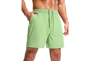 Soothfeel Men's Running Shorts with Zipper Pockets 5 Inch Quick Dry Sports Tennis Shorts Gym Workout Athletic Shorts for Men