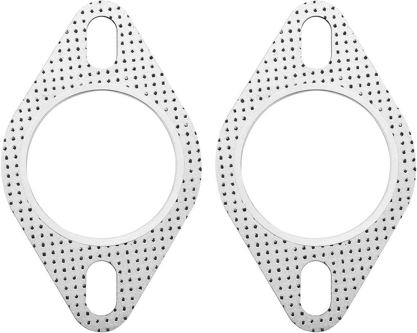 HYCC 2-Bolt 2.5'' High Temperature Exhaust Gasket Turbo Downpipe-2 Pack