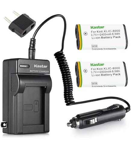 Corei7✨8GB✨Win11✨カメラ付き✨一部キーボード不良✨バッテリー良好 Amazon.com: Kastar 1-Pack KLIC-8000 Battery and AC Wall Charger