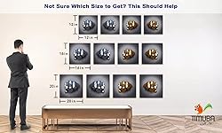 4 Piece Set Bedroom Wall Decor Love Heart Gray 3D