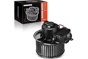 A-Premium Front HVAC Heater Blower Motor and Resistor Assembly Compatible with Audi & Volkswagen Vehicles - Jetta Passat Golf