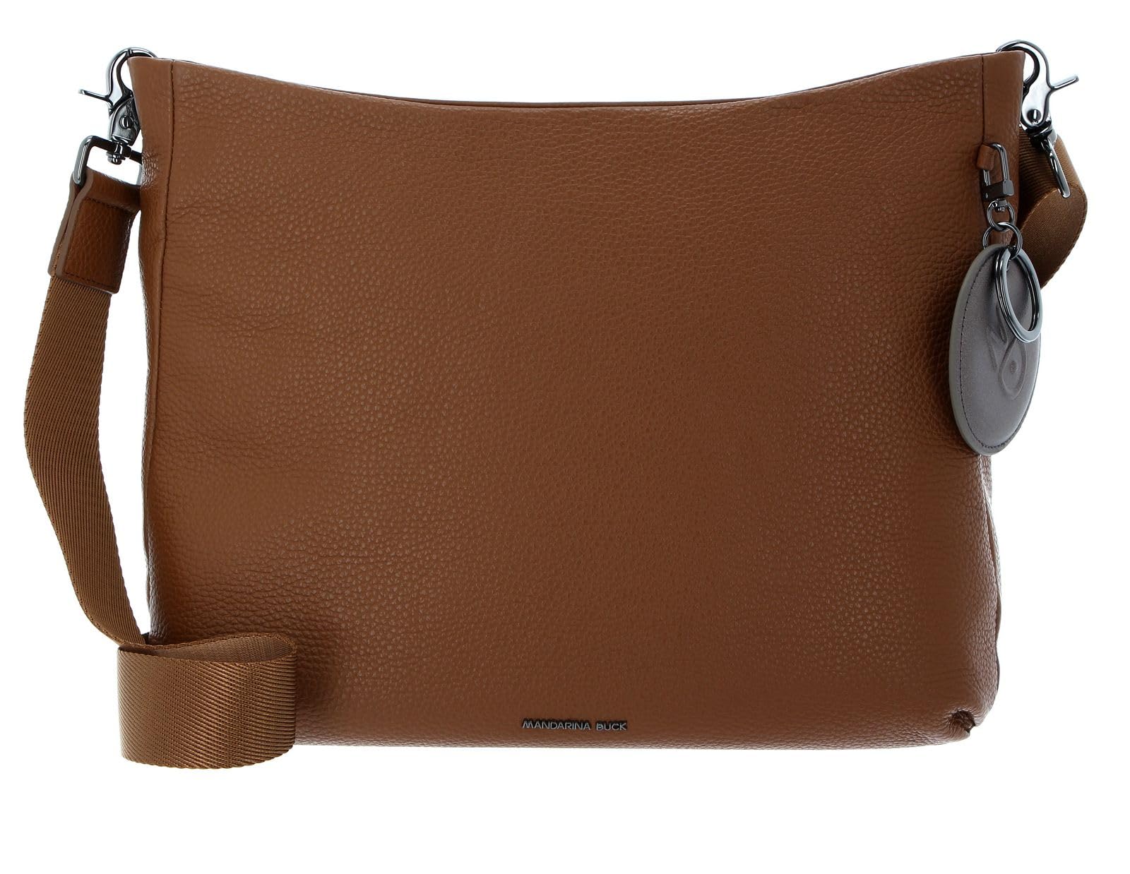 Mandarina Duck Women's Mellow Leather P10FZT34 Shoulder Bag, Indian Tan7, 34x31x8 (L x H x W)