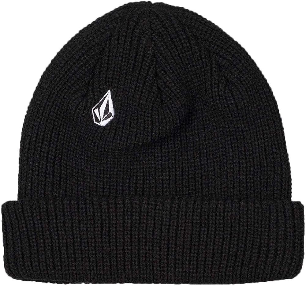 Volcom Men's Full Stone Beanie, Black, One Size: Clothing