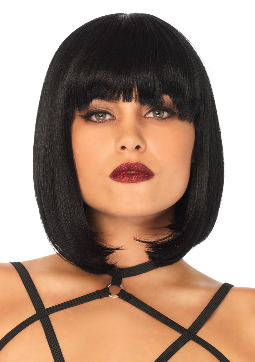 Leg Avenue Short Natural Bob Wig, One Size